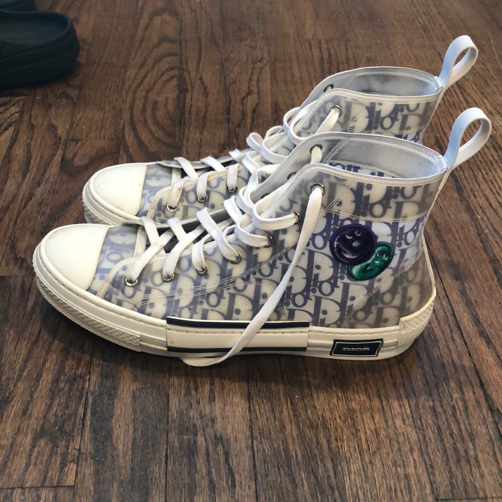 Selling Dior B23 High x Kenny Scharf Purple